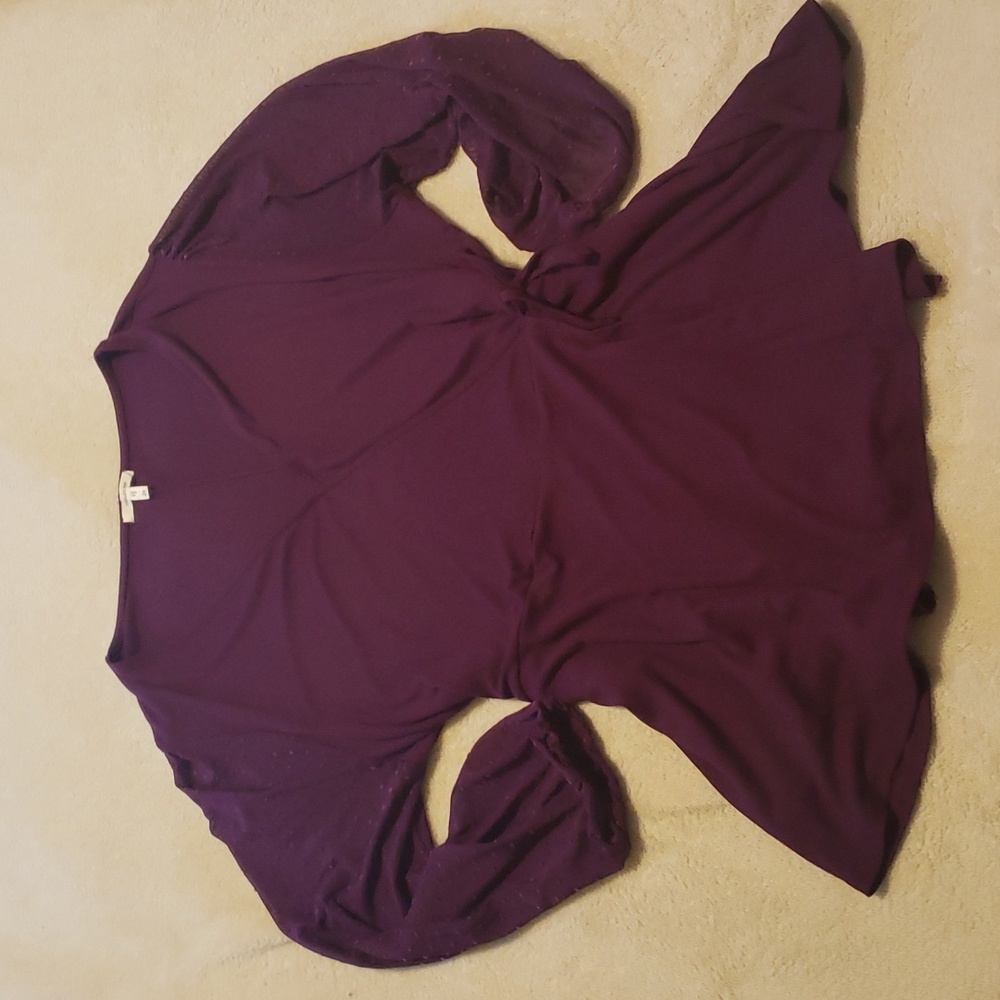 2X Faux wrap Maurices top NWOT